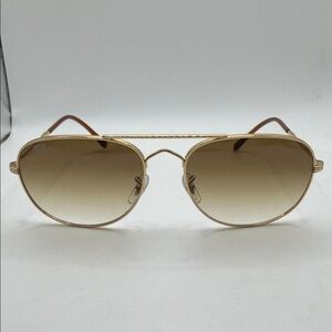 Ray-Ban Gold Frame Sunglasses no case